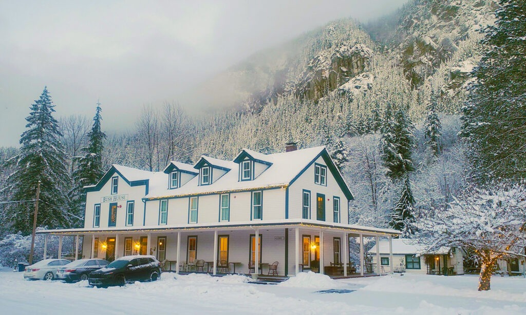 Stay At The Historical Bush House Hotel And Explore The Adventures Of Stevens Pass